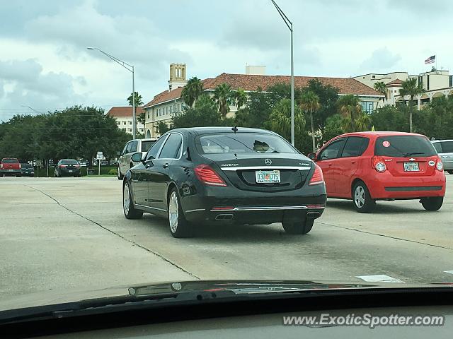 Mercedes Maybach spotted in Daytona Beach, Florida