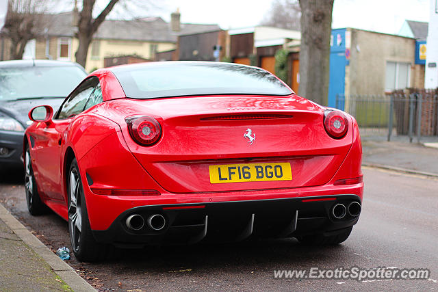 Ferrari California spotted in Cambridge, United Kingdom