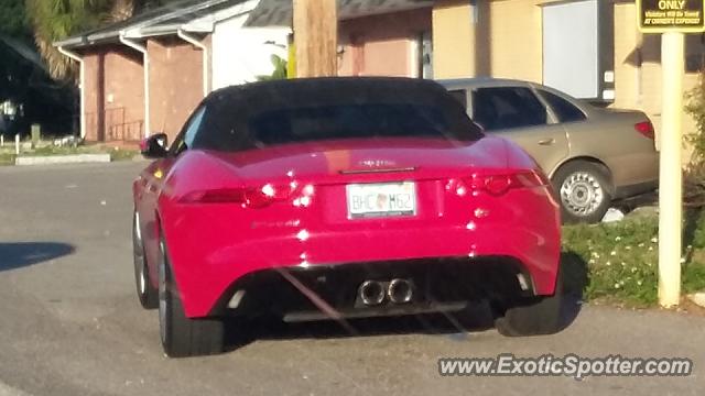 Jaguar F-Type spotted in Riverview, Florida