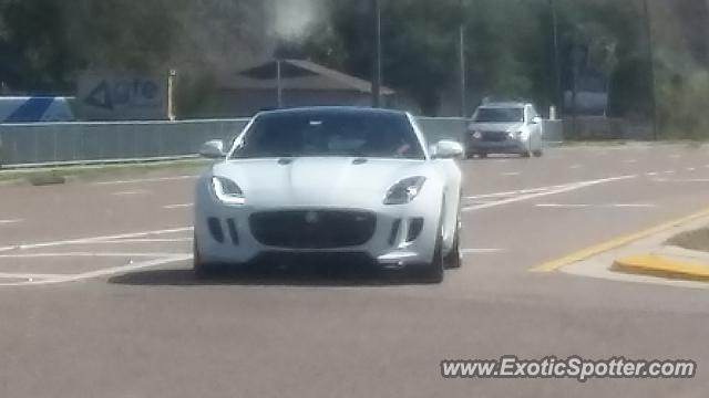 Jaguar F-Type spotted in Land O'Lakes, Florida