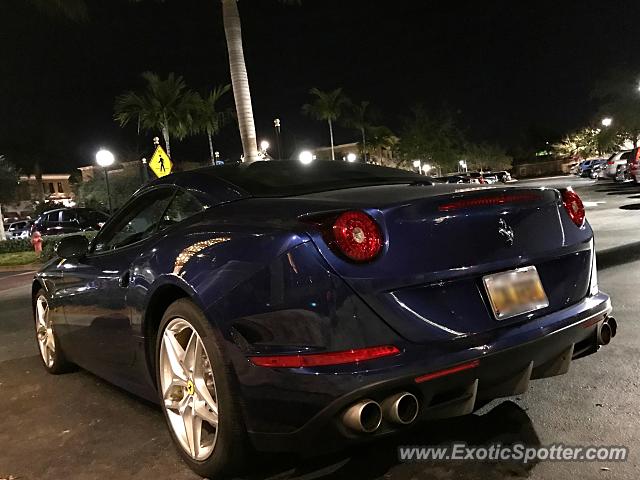 Ferrari California spotted in Palm B. Gardens, Florida