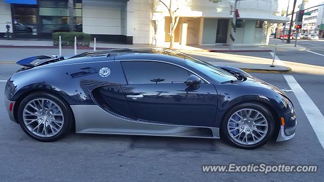 Bugatti Veyron spotted in Beverly Hills, California