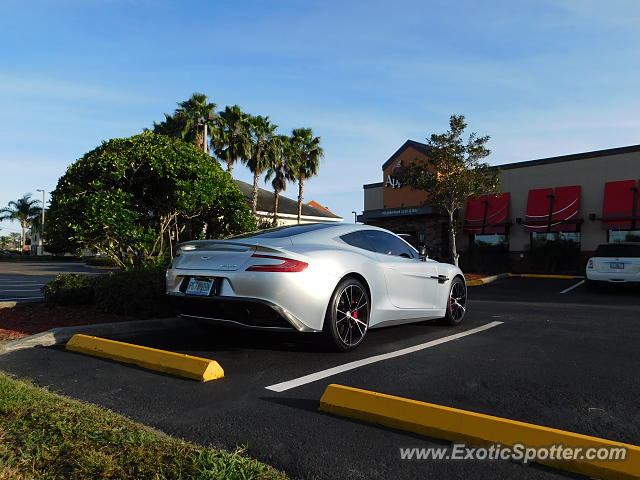 Aston Martin Vanquish spotted in Oldsmar, Florida