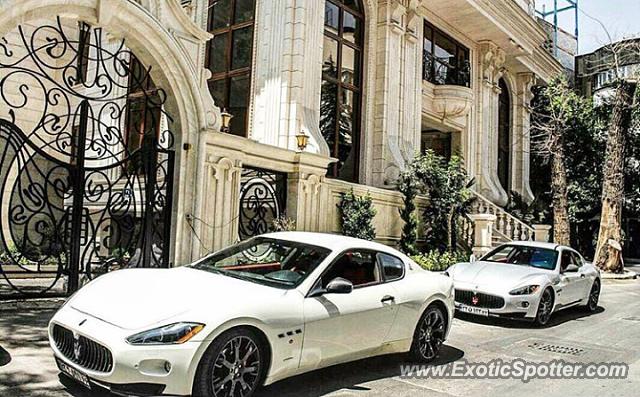 Maserati GranTurismo spotted in Tehran, Iran