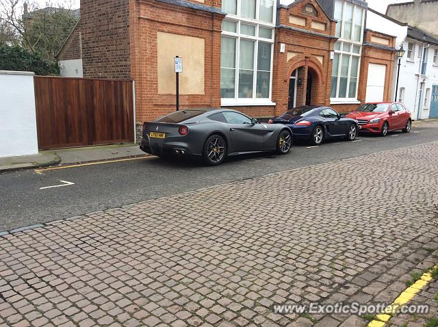 Ferrari F12 spotted in London, United Kingdom