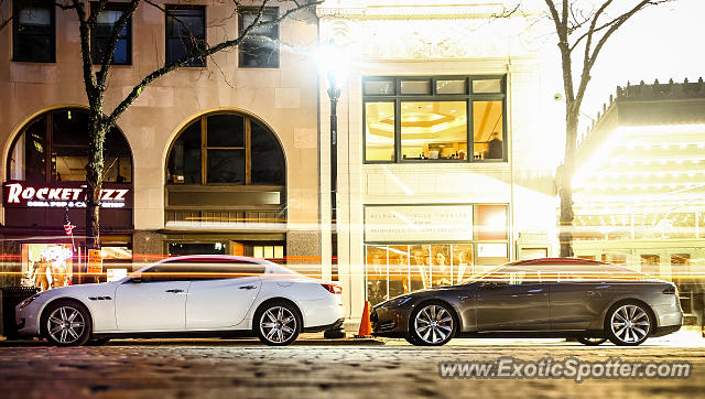 Maserati Quattroporte spotted in Indianapolis, Indiana