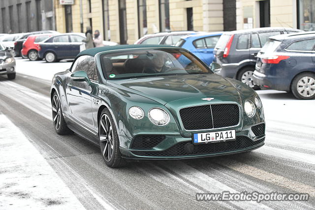 Bentley Continental spotted in Warsaw, Poland