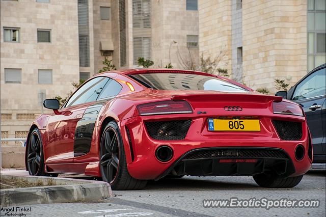 Audi R8 spotted in Ashdod, Israel