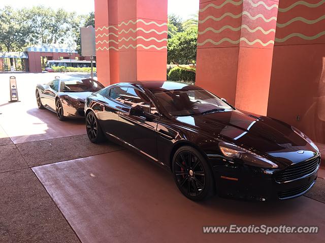 Aston Martin Rapide spotted in Disney World, Florida