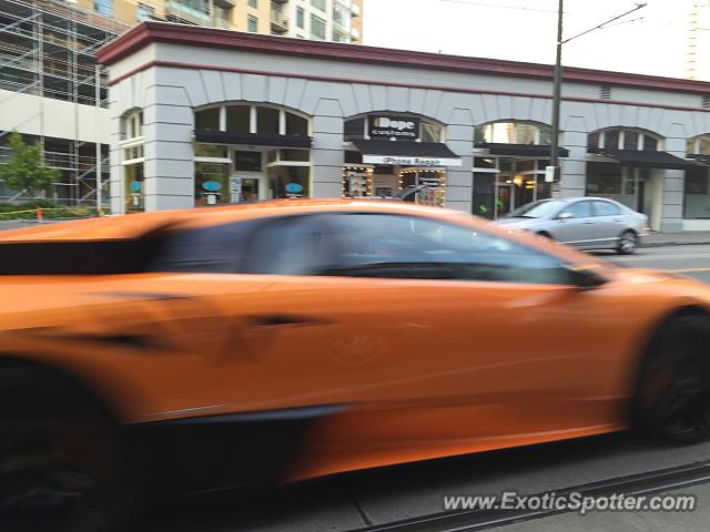 Lamborghini Murcielago spotted in Seattle, Washington