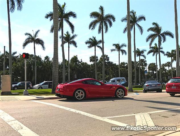 Ferrari 599GTB spotted in Palm Beach, Florida