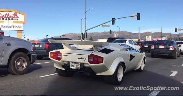 Lamborghini Countach spotted in Northridge, California