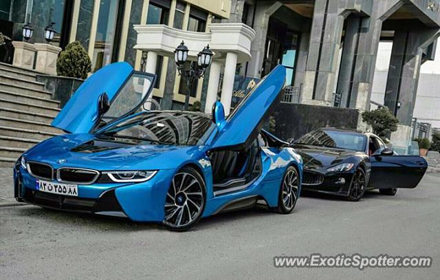 BMW I8 spotted in Tehran, Iran