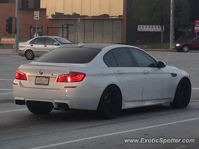 BMW M5 spotted in San Gabriel, California