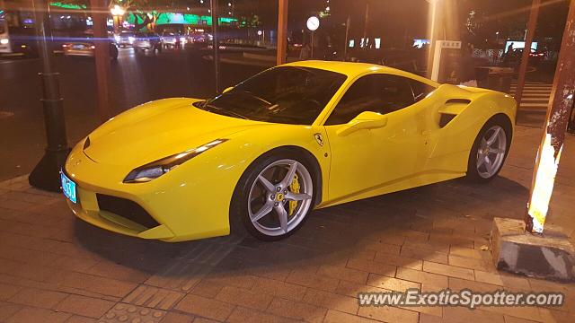 Ferrari 488 GTB spotted in Shenzhen, China
