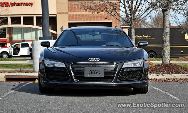Audi R8 spotted in Charlotte, North Carolina