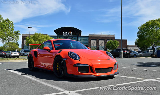 Porsche 911 GT3 spotted in Charlotte, North Carolina