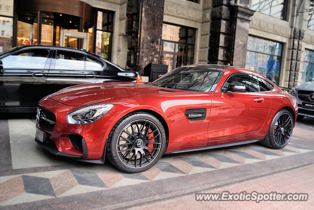 Mercedes AMG GT spotted in Moscow, Russia
