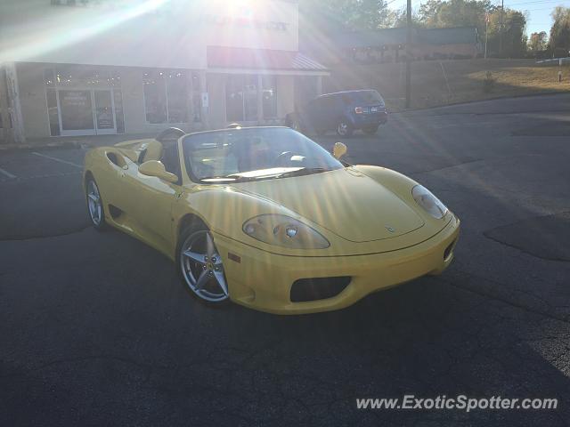 Ferrari 360 Modena spotted in Chattanooga, Tennessee