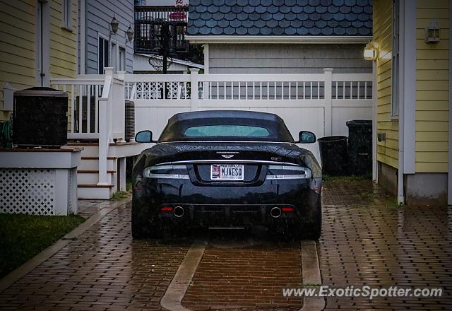 Aston Martin DBS spotted in Belmar, New Jersey