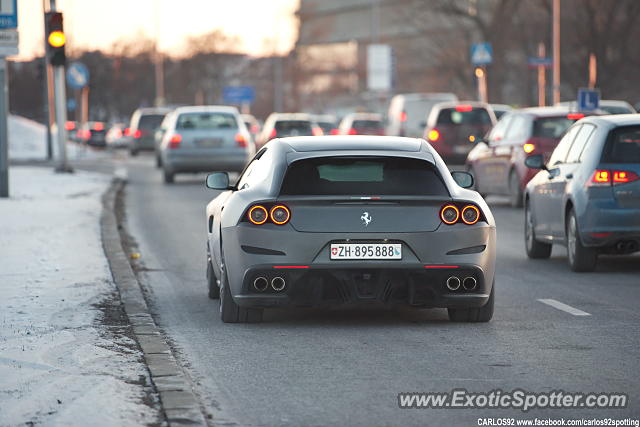 Ferrari GTC4Lusso spotted in Warsaw, Poland