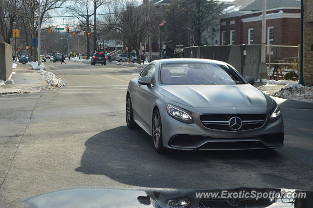Mercedes S65 AMG spotted in Summit, New Jersey