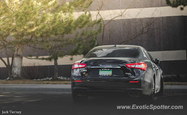 Maserati Ghibli spotted in GreenwoodVillage, Colorado