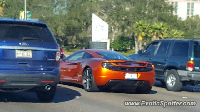 Mclaren MP4-12C spotted in Tampa, Florida