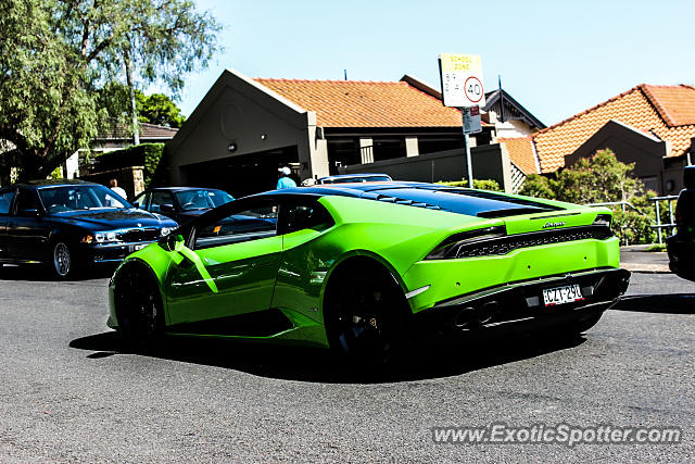Lamborghini Huracan spotted in Sydney, Australia