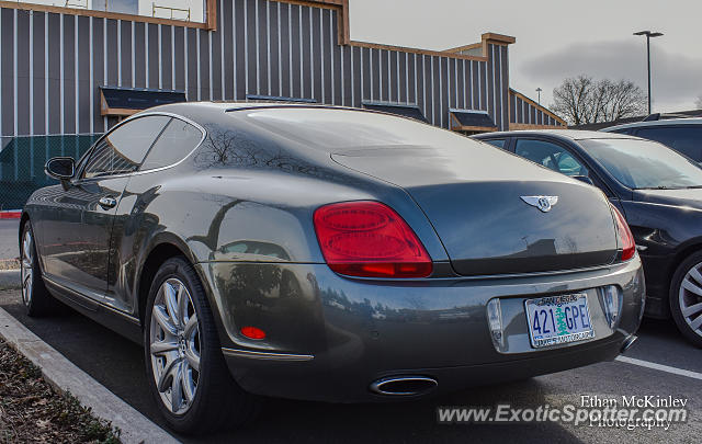 Bentley Continental spotted in Tualatin, Oregon