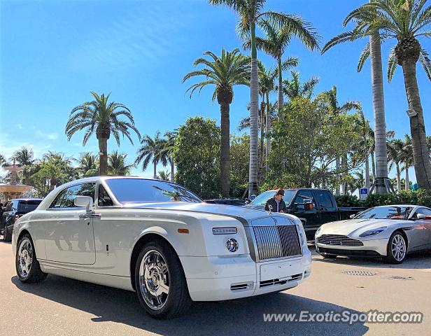Aston Martin DB11 spotted in Palm Beach, Florida