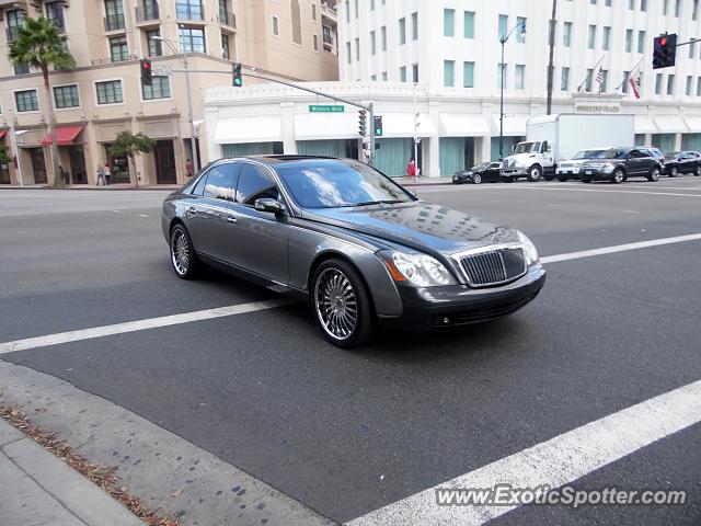 Mercedes Maybach spotted in Beverly Hills, California