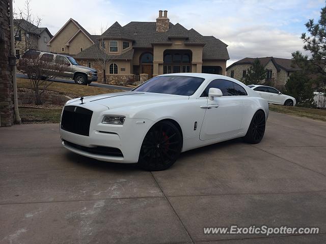 Rolls-Royce Wraith spotted in Castle Rock, Colorado