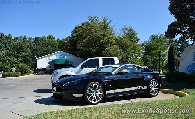 Aston Martin Vantage spotted in Cornelius, North Carolina