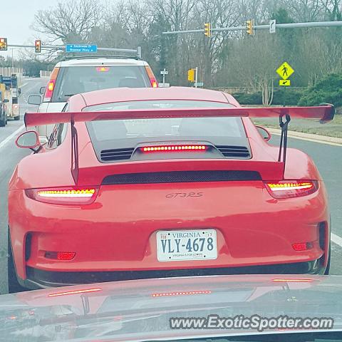 Porsche 911 GT3 spotted in Bristol, Virginia