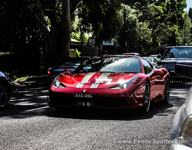 Ferrari 458 Italia spotted in Sydney, Australia