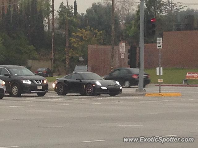 Porsche 911 Turbo spotted in San Gabriel, California