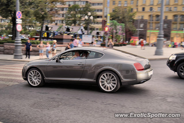Bentley Continental spotted in Moscow, Russia