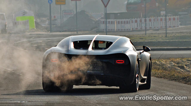 Bugatti Chiron spotted in Wolfsburg, Germany