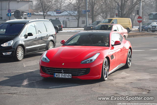 Ferrari GTC4Lusso spotted in Warsaw, Poland