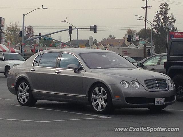 Bentley Flying Spur spotted in Arcadia, California