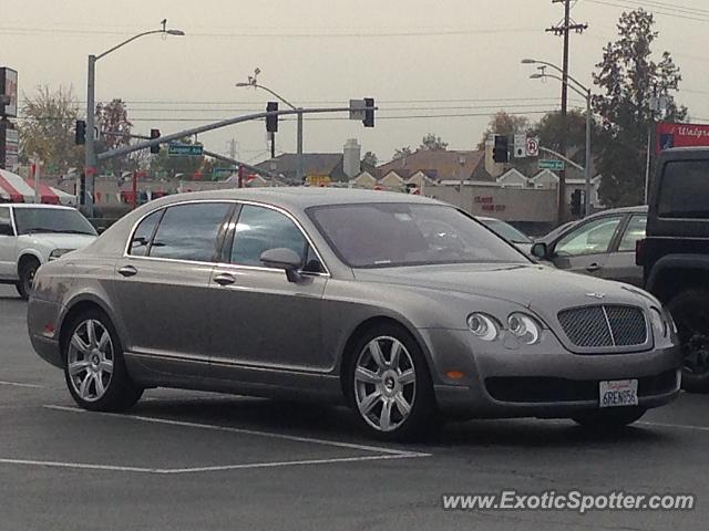 Bentley Flying Spur spotted in Arcadia, California