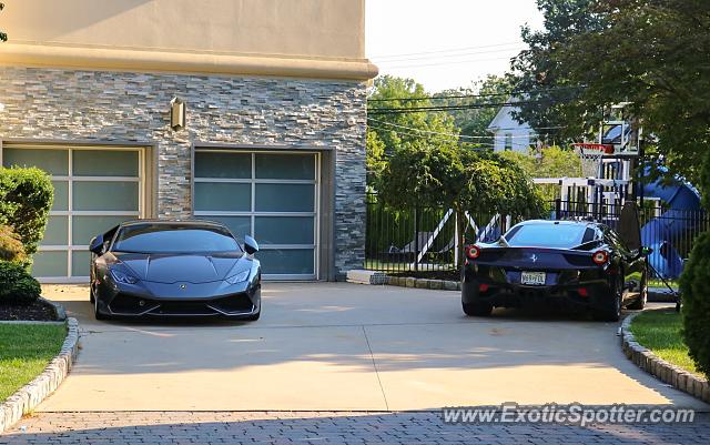Lamborghini Huracan spotted in Oakhurst, New Jersey