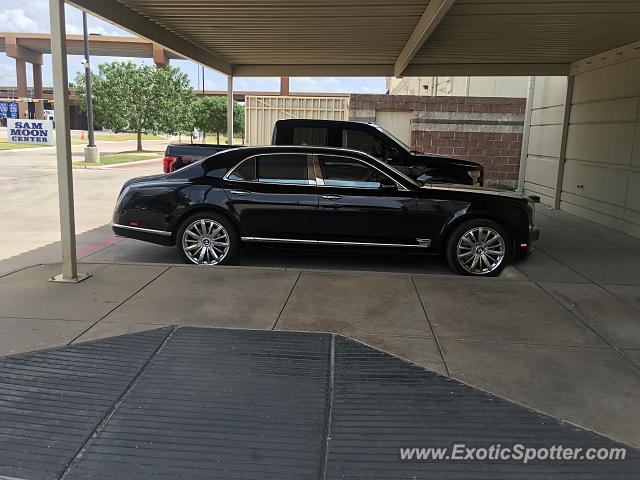 Bentley Mulsanne spotted in Dallas, Texas