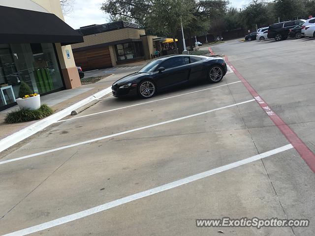 Audi R8 spotted in University Park, Texas