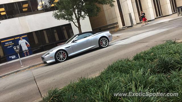 Aston Martin DB9 spotted in Oklahoma City, Oklahoma