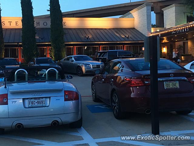 Rolls-Royce Wraith spotted in Dallas, Texas
