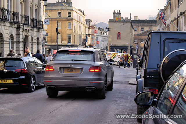 Bentley Bentayga spotted in Bath, United Kingdom