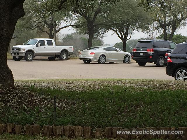 Bentley Continental spotted in Austin, Texas