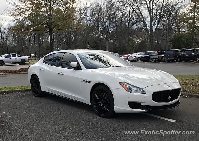 Maserati Quattroporte spotted in Tuscaloosa, Alabama